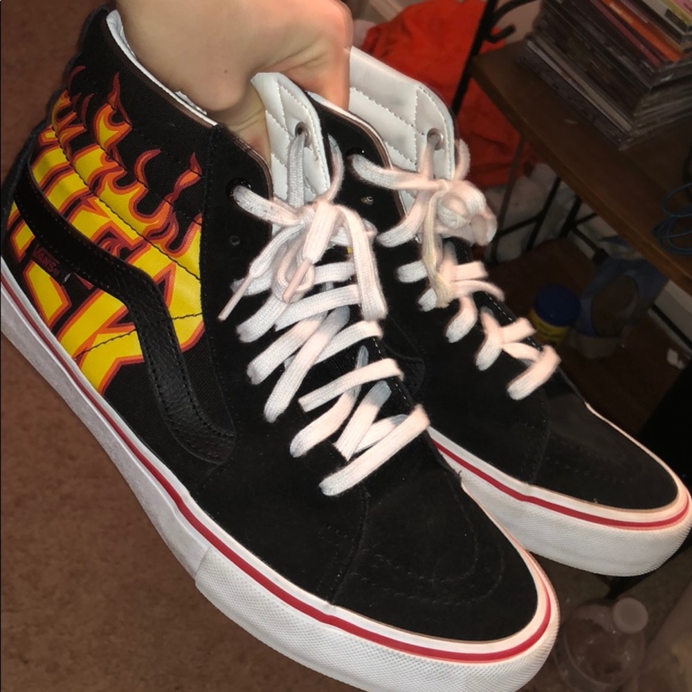 Thrasher x Vans Hightops